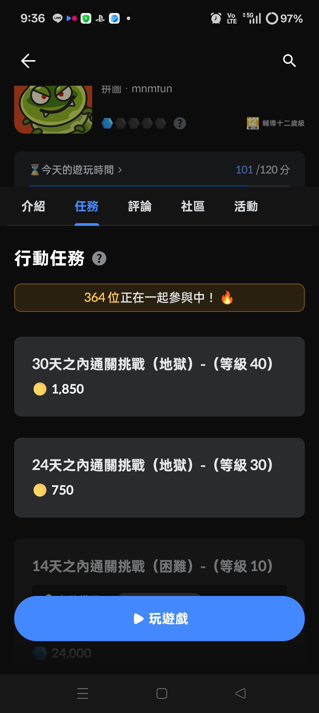 全通過